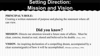 Directorial Vision Example Redesigning the organization | PPTX