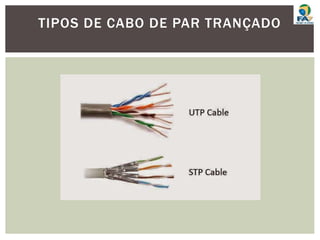 TIPOS DE CABO DE PAR TRANÇADO
 