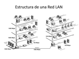 Estructura de una Red LAN
 