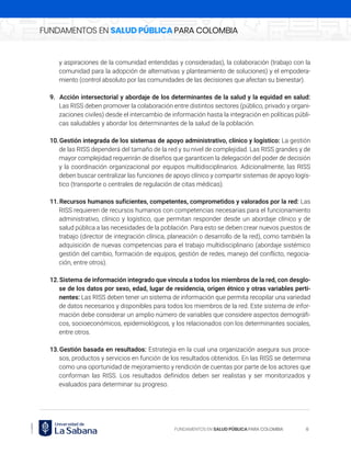 Redes Integradas de Servicios de Salud (RISS) | PDF
