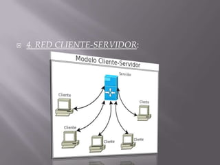  4. RED CLIENTE-SERVIDOR:
 