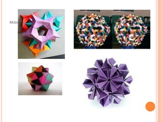 MÓDULOS TRIDIMENCIONALES
 