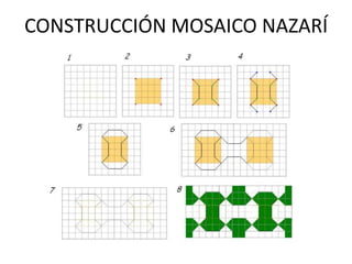 CONSTRUCCIÓN MOSAICO NAZARÍ