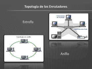 Topología de los Enrutadores
 