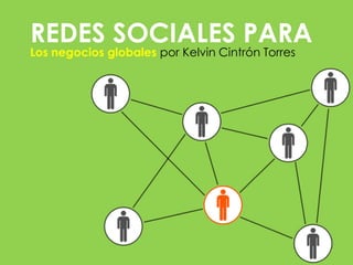 REDES SOCIALES PARA
Los negocios globales por Kelvin Cintrón Torres
 
