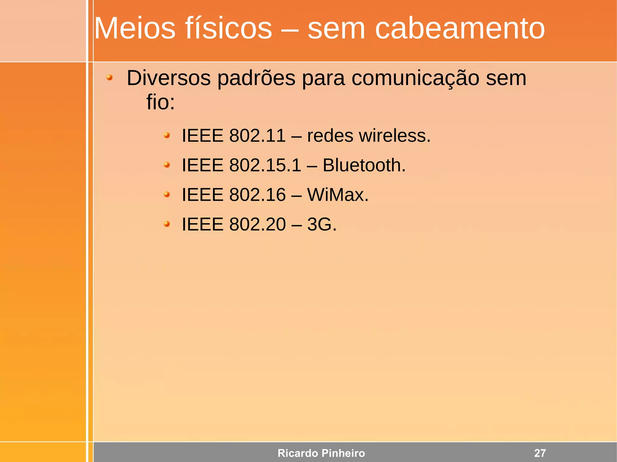 Fundamentos de Redes de Computadores parte 1