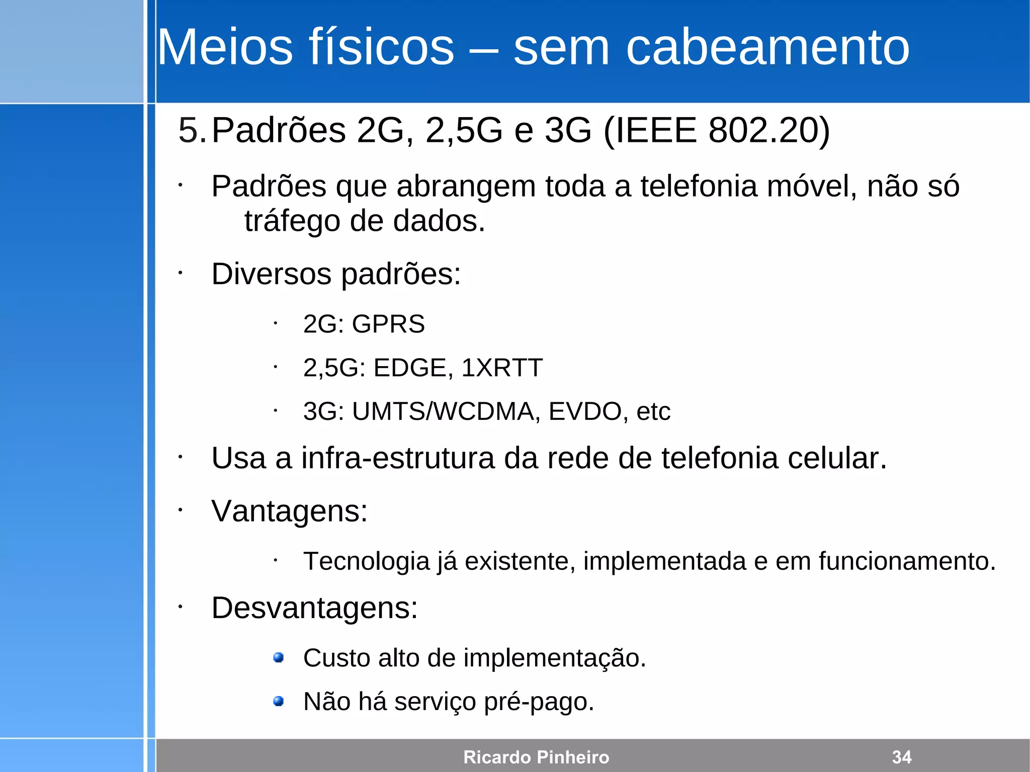 Fundamentos de Redes de Computadores parte 1