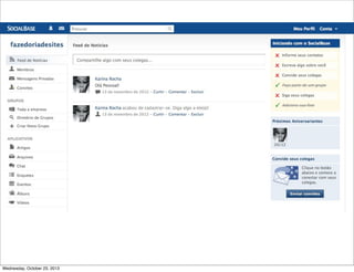 Wednesday, October 23, 2013

 