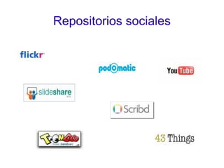 Repositorios sociales 