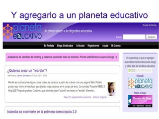 Y agregarlo a un planeta educativo 