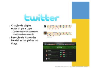 Fonte: Slide cedido por Ricardo Cobra. Gerente de Interatividade - wemake.!
 