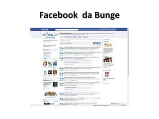 Facebook  da Bunge 