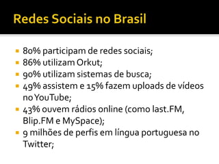 AlgumasRedesSociais