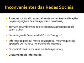 AlgumasRedesSociais