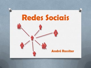Redes Sociais


        André Rossiter
 
