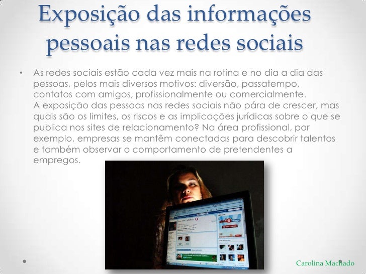 Os Limites De Exposição Nas Redes Sociais Brainly