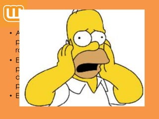 Perigos
• Ao publicar histórias no Wattpad,
podem correr o risco de que alguém
roube a vossa história!
• Em 2009 foi projetado um programa
para prevenir a violação dos direitos
de autor, mas não está disponível
para todos!
• E mais…
 