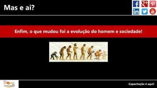 Mas e ai?
Enfim, o que mudou foi a evolução do homem e sociedade!
 