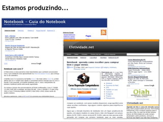 Estamos produzindo...
 