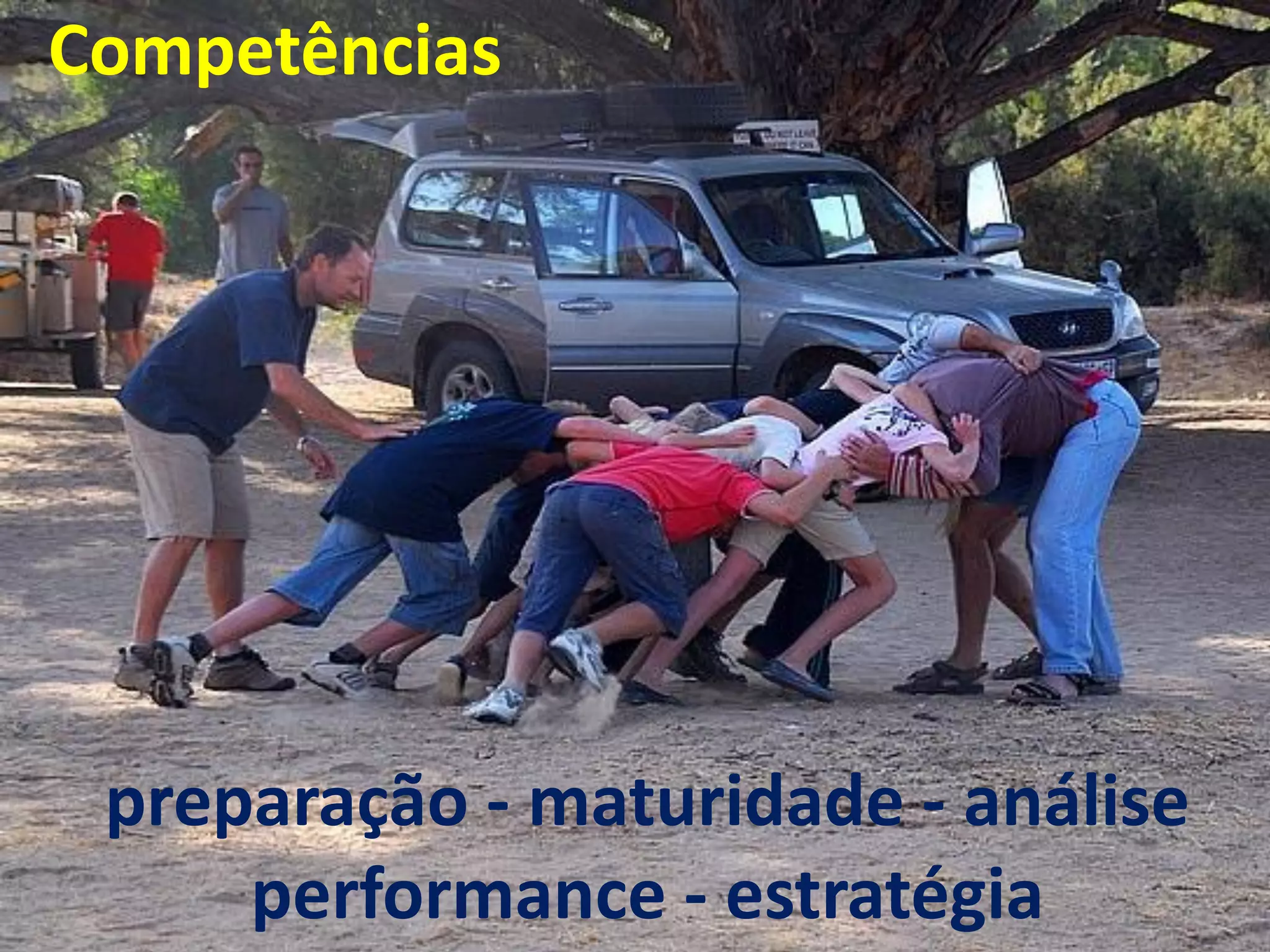 Competências




 preparação - maturidade - análise
     performance - estratégia
 