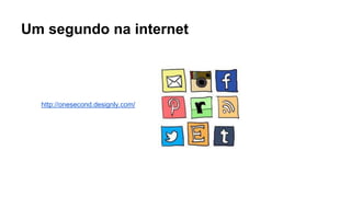 Um segundo na internet 
http://onesecond.designly.com/ 
 