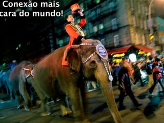 Conexão mais
cara do mundo!
 