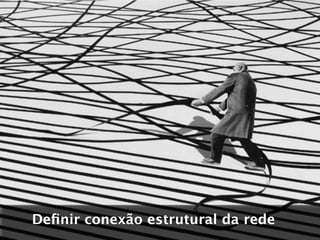 Deﬁnir conexão estrutural da rede
 