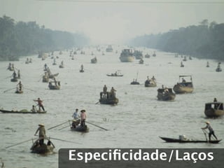 Especiﬁcidade/Laços
 