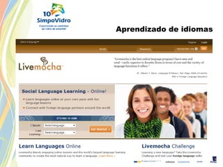 Aprendizado de idiomas
 