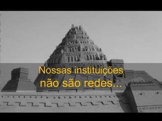 Nossas instituiçõesnão são redes...