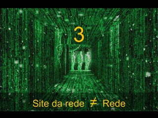 3Site da rede  ≠  Rede