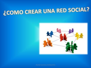 ¿COMO CREAR UNA RED SOCIAL? Jhontan Sanchez y Cinthya Ortiz 
