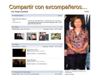 Compartir con excompañeros… 