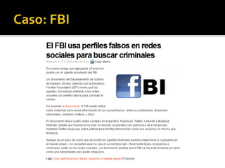 Caso: FBI