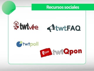 Recursos sociales
 
