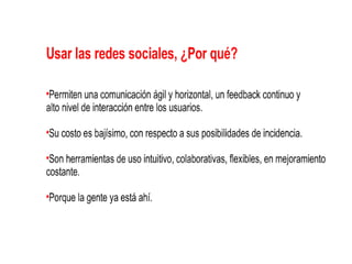 Redes sociales