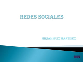 Miriam Ruiz Martínez
 
