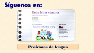 Profesora de lengua
 