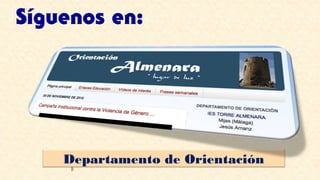 Departamento de Orientación
 