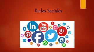 Redes Sociales
 