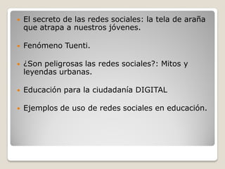 Redes Sociales  2010