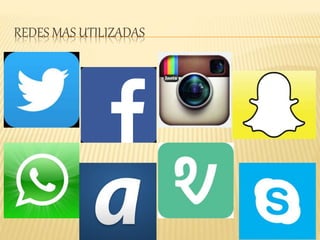 REDES MAS UTILIZADAS
 
