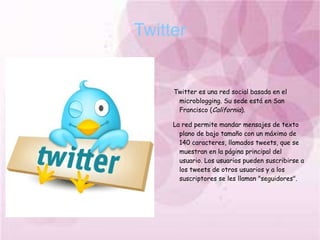 Tipos de redes sociales: