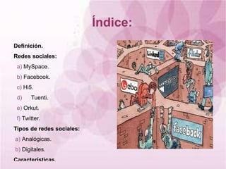 Índice: Definición.