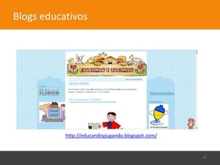 Blogs educativos




         http://miclase.wordpress.com/



                                         48
 