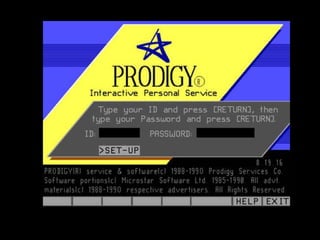Primer formato que permitió a los usuarios ineractuar.