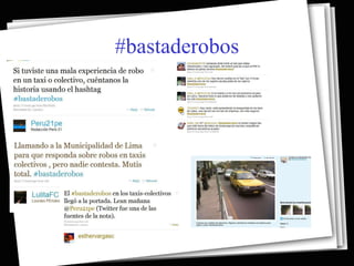#bastaderobos 