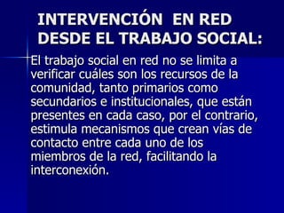 ACTORES DE LA RED SOCIAL.