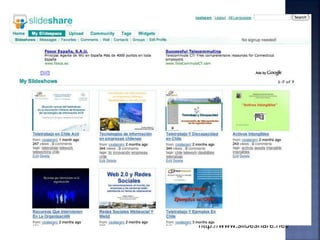 http://www.slideshare.net/
 