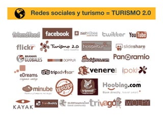 Redes sociales y turismo = TURISMO 2.0!
 